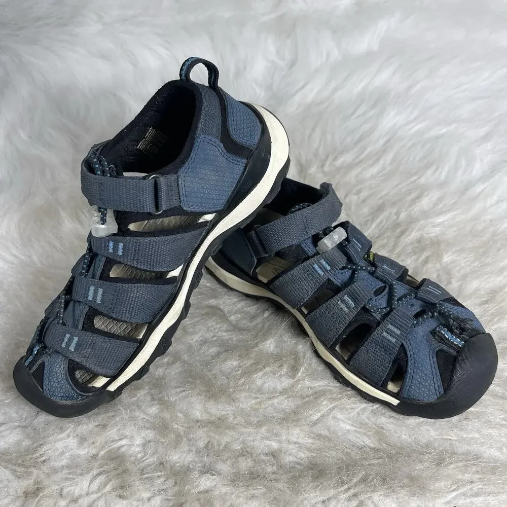 Keen Shoe Unisex Kids Newport NEO H2 Blue Washable Closed Toe Water Sandals Sz 1